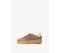 Tamaris Damen Low-Top Sneaker, Frauen, Mocca,36 EU