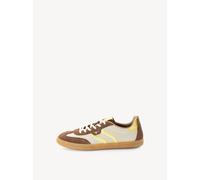 Tamaris Damen Sneaker Leder, braun, 38 EU