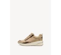 Tamaris Damenschuhe Sportliche Schnürer BEIGE BEIGE - Gr. - 40