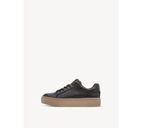 Tamaris Damenschuhe Sportliche Schnürer MOCCA CROCO MOCCA CROCO - Gr. - 41