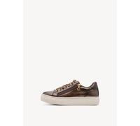Tamaris Damen Sneaker Synthetik, braun, 41 EU