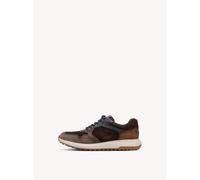 Tamaris Herrenschuhe Sportliche Schnürer BROWN COMB BROWN COMB - Gr. - 43
