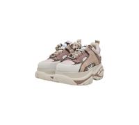 Sneaker BUFFALO "Buffalo 1339-14 REV", Damen, Gr. 40, rosa (cream, berry), Polyester, Schuhe Sneaker (31396659-40) cream, berry