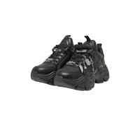 Sneaker BUFFALO "Buffalo BINARY PUNK 2.0", Damen, Gr. 37, schwarz, Polyurethan, Schuhe Sneaker (34347500-37) schwarz