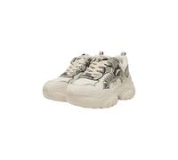 Sneaker BUFFALO "Buffalo BLISS", Damen, Gr. 39, cream, snake, Polyurethan, Schuhe Sneaker (84737928-39) cream, snake