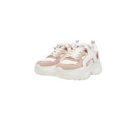 Sneaker BUFFALO "Buffalo BLISS ONE", Damen, Gr. 36, weiß, rose, Polyurethan, Schuhe Sneaker (18737352-36) weiß, rose
