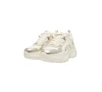 Sneaker BUFFALO "Buffalo BLISS ONE", Damen, Gr. 39, silber (cream, gold), Polyurethan, Schuhe Sneaker (47133321-39) cream, gold