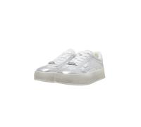 Sneaker BUFFALO "Buffalo CAJO", Damen, Gr. 41, weiß (weiß, silber), Polyurethan, unifarben, Schuhe Sneaker (11739235-41) weiß, silber