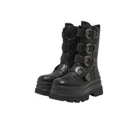 Sneaker BUFFALO "Buffalo JUPITER WEST MB MID", Damen, Gr. 38, schwarz, Polyurethan, unifarben, Schuhe Sneaker (67540224-38) schwarz
