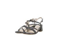 Sneaker BUFFALO "Buffalo LILLY LUXE", Damen, Gr. 37, snake schwarz, gold, Polyurethan, Schuhe Sneaker (93965550-37) snake schwarz, gold