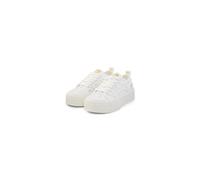 Buffalo Sneaker mit Stitchings Modell 'MADISON LOW BLOOM' in Weiss, Größe 37