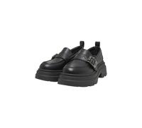 Sneaker BUFFALO "Buffalo MARS LOAFER BUCKLE", Damen, Gr. 39, schwarz, Polyurethan, Schuhe Sneaker (16106444-39) schwarz