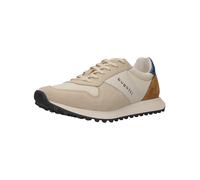bugatti man Herren Low-Top Sneaker, Männer Sneaker, Wechselfußbett,Laufschuhe,Freizeit,leger,sportlich,maennlich,Men's,beige (5252),42 EU/EU UK