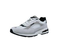 bugatti man Herren sportliche Schnürer, Männer Sneaker,Freizeit,leger,schnürschuhe,maennlich,Men's,Men,Halbschuhe,White (2000),44 EU/EU UK