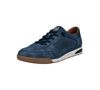 Sneaker BUGATTI "bugatti Sneaker Lederimitat", Herren, Gr. 43, blau, Lederimitat, Schuhe Sneaker (99068737-43) blau