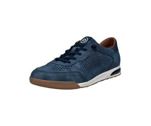 Sneaker BUGATTI "bugatti Sneaker Lederimitat", Herren, Gr. 43, blau, Lederimitat, Schuhe Sneaker (99068737-43) blau