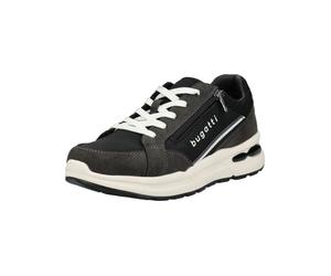 Sneaker BUGATTI "bugatti Sneaker Lederimitat", Herren, Gr. 44, schwarz, Lederimitat, Schuhe Sneaker (95529155-44) schwarz