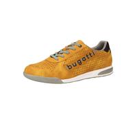 Sneaker BUGATTI "bugatti Sneaker Lederimitat", Herren, Gr. 45, gelb, Lederimitat, Schuhe Sneaker (28458741-45) gelb