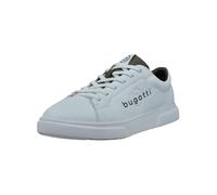 Sneaker BUGATTI "bugatti Sneaker Lederimitat", Herren, Gr. 45, weiß, Lederimitat, Schuhe Sneaker (52769763-45) weiß