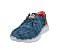 Sneaker BUGATTI "bugatti Sneaker Textil", Herren, Gr. 41, braun (blau, braun), Textil, Schuhe (72421204-41) blau, braun