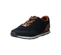 Sneaker BUGATTI "bugatti Sneaker Textil", Herren, Gr. 42, blau (dunkelblau), Textil, Schuhe Sneaker (23277045-42) dunkelblau