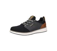 Sneaker BUGATTI "bugatti Sneaker Textil", Herren, Gr. 43, blau (dunkelblau), Textil, Schuhe Sneaker (73688106-43) dunkelblau