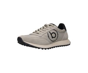 Sneaker BUGATTI "bugatti Sneaker Veloursleder/Mesh", Herren, Gr. 40, beige (grau), Textil, Veloursleder, Schuhe Sneaker (79955204-40) grau