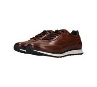 Sneaker BUGATTI, Herren, Gr. 42, braun (cognac), Lederimitat, Schuhe Sneaker, Schnürschuh, Halbschuh, Business-Sneaker zum Schnüren (69625113-42) cognac
