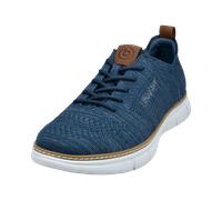 bugatti man Herren Low-Top Sneaker, Männer Sneaker, Wechselfußbett,Strassenschuhe,Sportschuhe,Freizeitschuhe,Turnschuhe,Blue (4000),46 EU/EU UK