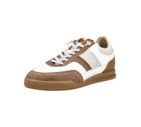 Sneaker BULLBOXER "Bullboxer Sneaker Leder", Herren, Gr. 41, weiß, braun, Leder, Schuhe Sneaker (76651920-41) weiß, braun