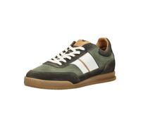 Sneaker BULLBOXER "Bullboxer Sneaker Leder", Herren, Gr. 41, weiß, grün, Leder, Schuhe Sneaker (50716808-41) weiß, grün