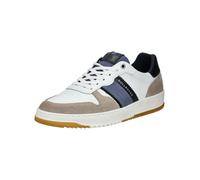 BULLBOXER Herren Low Sneaker Weiß Glattleder, Größe:42, Farbauswahl:weiß 3