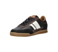 Sneaker BULLBOXER "Bullboxer Sneaker Leder", Herren, Gr. 43, braun, weiß, Leder, Schuhe Sneaker (94392247-43) braun, weiß