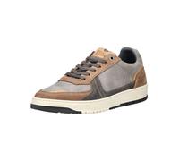 Sneaker BULLBOXER "Bullboxer Sneaker Leder", Herren, Gr. 43, grau, braun, Leder, Schuhe Sneaker (40403638-43) grau, braun