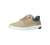 Sneaker BULLBOXER "Bullboxer Sneaker Leder", Herren, Gr. 44, hellbeige, Leder, Schuhe Sneaker (84793103-44) hellbeige