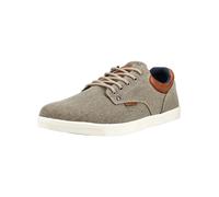 Sneaker BULLBOXER "Bullboxer Sneaker Lederimitat/Textil", Herren, Gr. 43, beige, Lederimitat, Textil, Schuhe Sneaker (17923521-43) beige