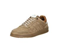 Sneaker BULLBOXER "Bullboxer Sneaker Veloursleder", Herren, Gr. 41, beige (sand), Veloursleder, Schuhe Sneaker (86410532-41) sand