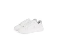 Calvin Klein Chunky Cupsole Low Damen Sneaker reinweiß/silber - 37