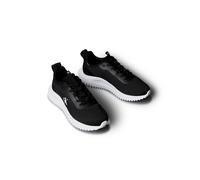 Calvin Klein Damen Runner Sneaker Eva Drawstring Mix Low Top, Schwarz (Black/Bright White), 40