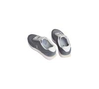 Sneaker CALVIN KLEIN JEANS "RETRO RUNNER ESS MIX MAT", Herren, Gr. 39, grau, Leder, Textil, unifarben mit Farbeinsatz, Schuhe Sneaker, Freizeitschuh, Halbschuh, Schnürschuh mit Logo-Emblem (47850335-3