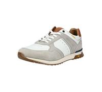 Camel Active Herren-Mokassins Wechselfußbett Low-Tie Offweiss/Braun Größe 41 EU