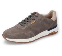 Sneaker CAMEL ACTIVE, Herren, Gr. 42, braun (schlamm), Veloursleder, sportlich, Schuhe, Schnürschuh, Retro Sneaker mit Lederfutter (75878315-42) schlamm