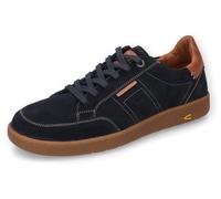 camel active Herren Low-Top Sneaker, Männer Halbschuhe,Wechselfußbett,Freizeitschuhe,Turnschuhe,Laufschuhe,schnürer,Navy/braun,42 EU