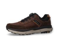 Sneaker CAMEL ACTIVE, Herren, Gr. 42, braun (cafe), Leder, Schuhe Sneaker, Halbschuh, Freizeitsneaker, Outdoorschuh mit Drehverschluss (11704510-42) cafe