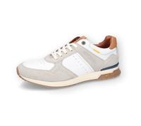 camel active Herren Mokassins, Männer Schnürschuhe,Wechselfußbett,sportlich,leicht,flexibel,modisch,Schnuerer,offweiss/braun,42 EU