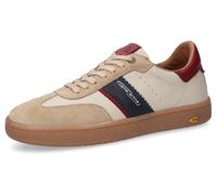 camel active Herren Low-Top Sneaker, Männer Halbschuhe,Wechselfußbett,Business,Freizeit,straßenschuhe,Strassenschuhe,beige/blau,46 EU
