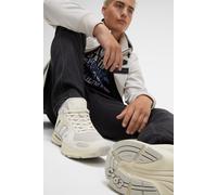 Sneaker CAMP DAVID, Herren, Gr. 41, ash, Leder, Synthetik, Textil, mehrfarbig, Schuhe, mit gepolstertem Einstieg (72880160-41) ash