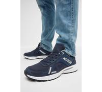 Sneaker CAMP DAVID, Herren, Gr. 45, blau, Leder, Synthetik, Textil, mehrfarbig, Schuhe, mit gepolstertem Einstieg (69723735-45) blau