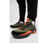 Sneaker CAMP DAVID, Herren, Gr. 46, vintage khaki, Leder, Synthetik, Textil, mehrfarbig, Schuhe Sneaker, mit 3D-geformten Stabilisator im Knöchelbereich (23932623-46) vintage khaki