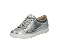 Sneaker CAPRICE "Caprice Sneaker Leder", Damen, Gr. 38,5, silber, Leder, Schuhe Sneaker (63842125-38,5) silber